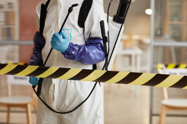 Professional Trauma Scene Cleanup technician working in Audubon, NJ
